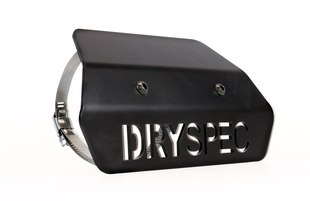 DrySpec Exhaust Heat Shield, Fits Exhaust 4" to 6" in Diameter (rev01)